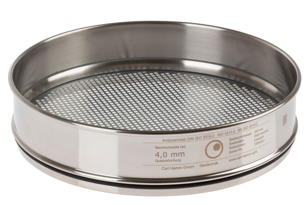 Analysensieb rd 300 / 90 mm