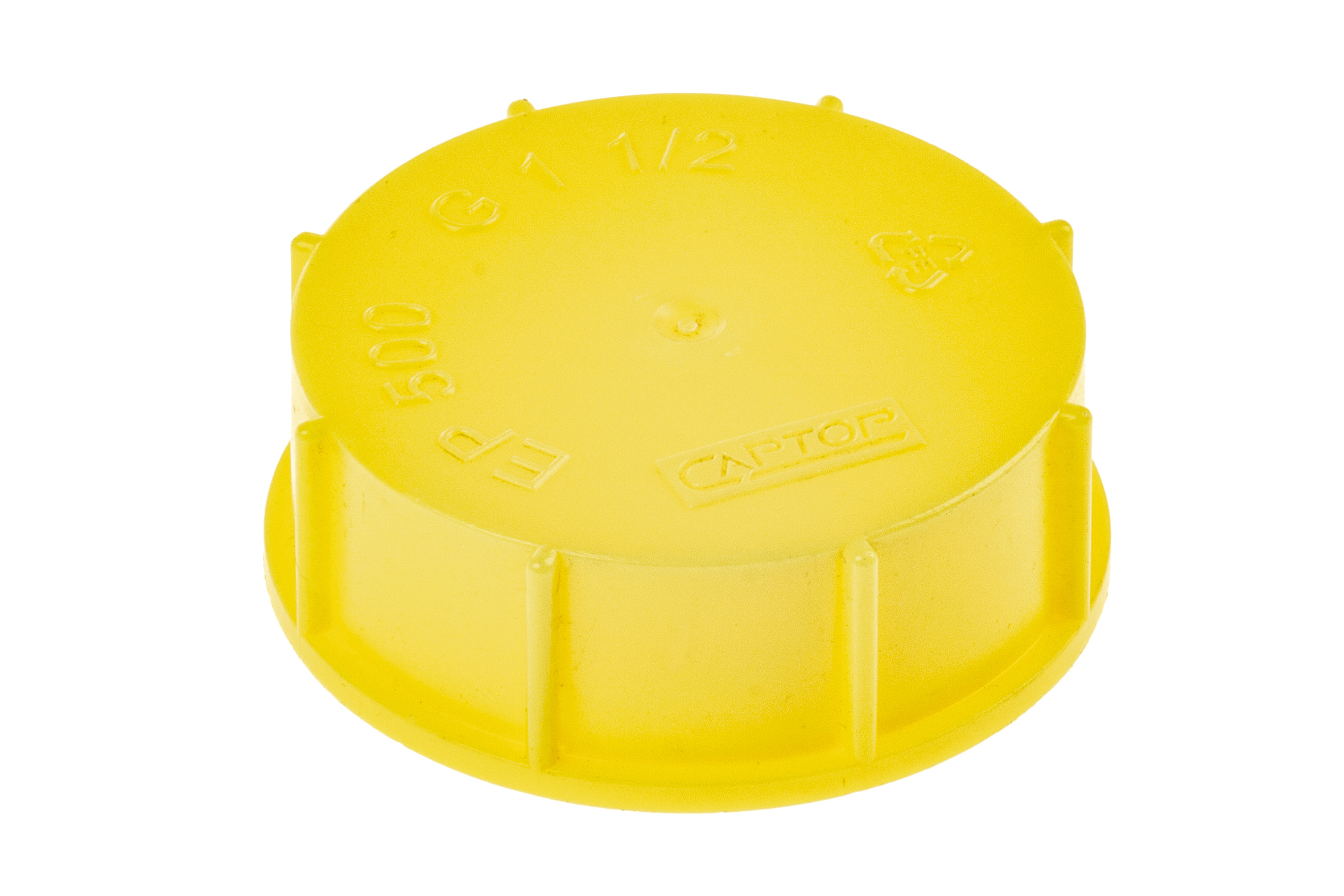 PE Verschlusskappe 1½" Innen-Rohrgewinde